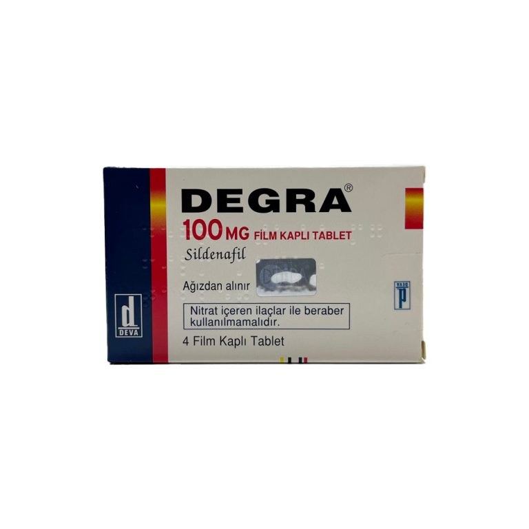 Degra 100mg 4lü Tablet %100 Orjinal